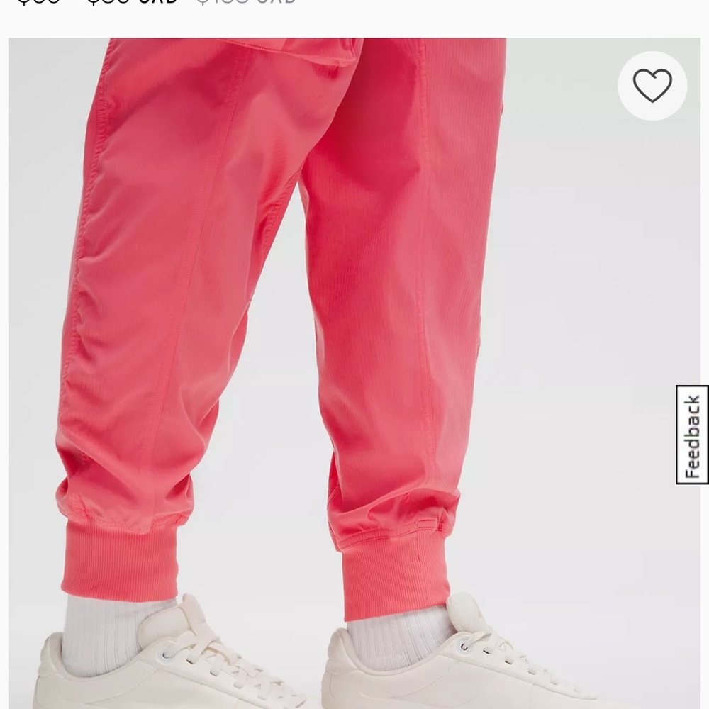 Lululemon cargo lined joggers 10